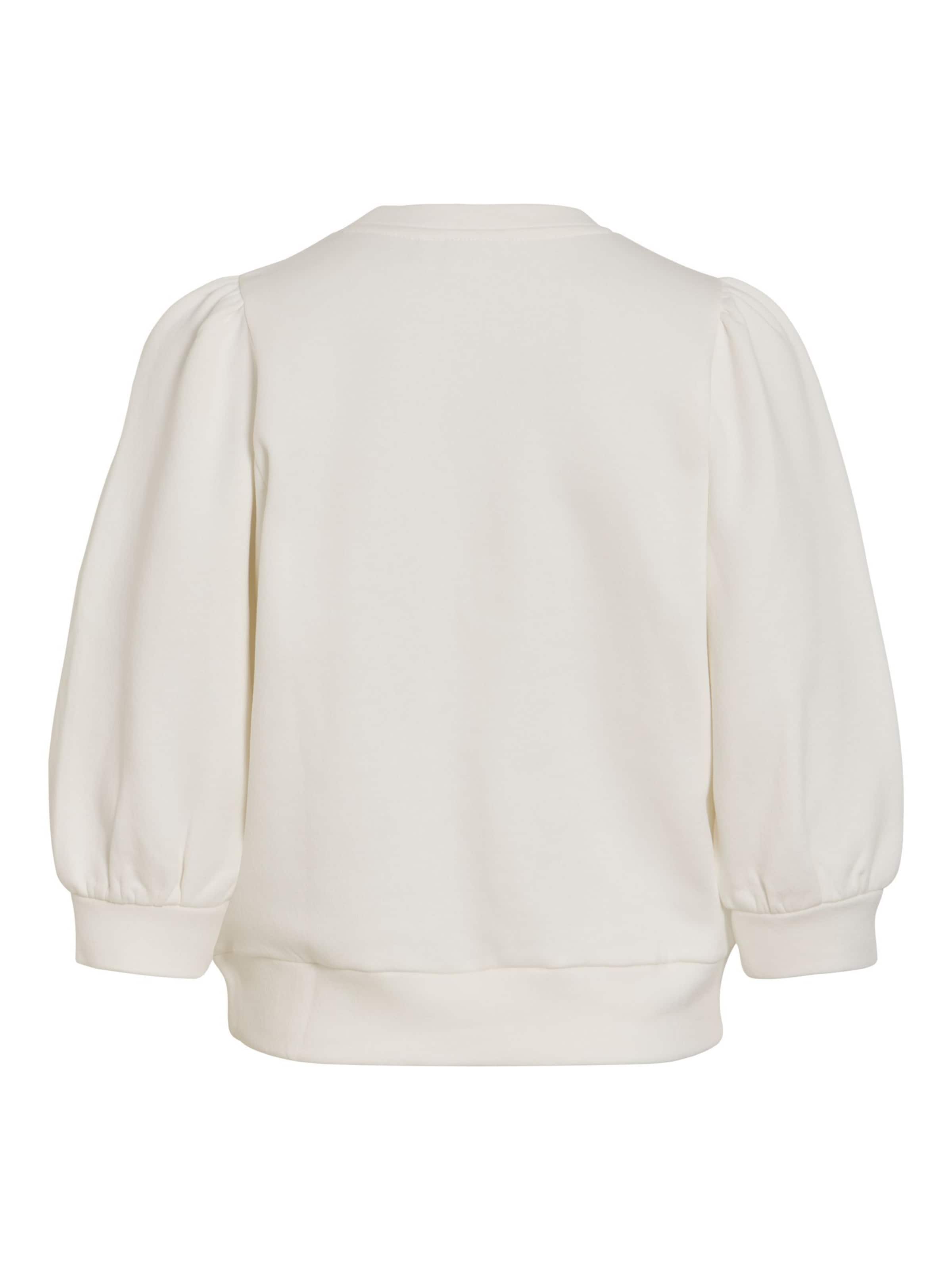 VILA Sweatshirt in Weiß