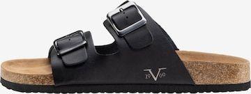 19V69 ITALIA Sandal ' SASSUOLO ACTION ' in Black: front