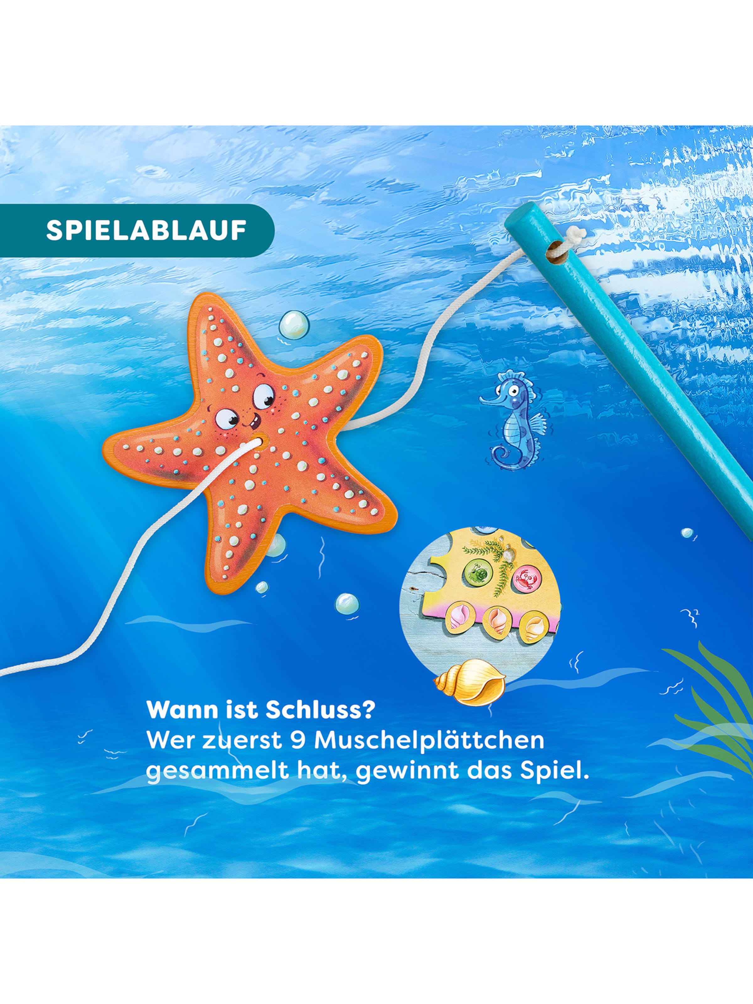 HABA Game ' Seebastian Seestern ' in Mixed colours