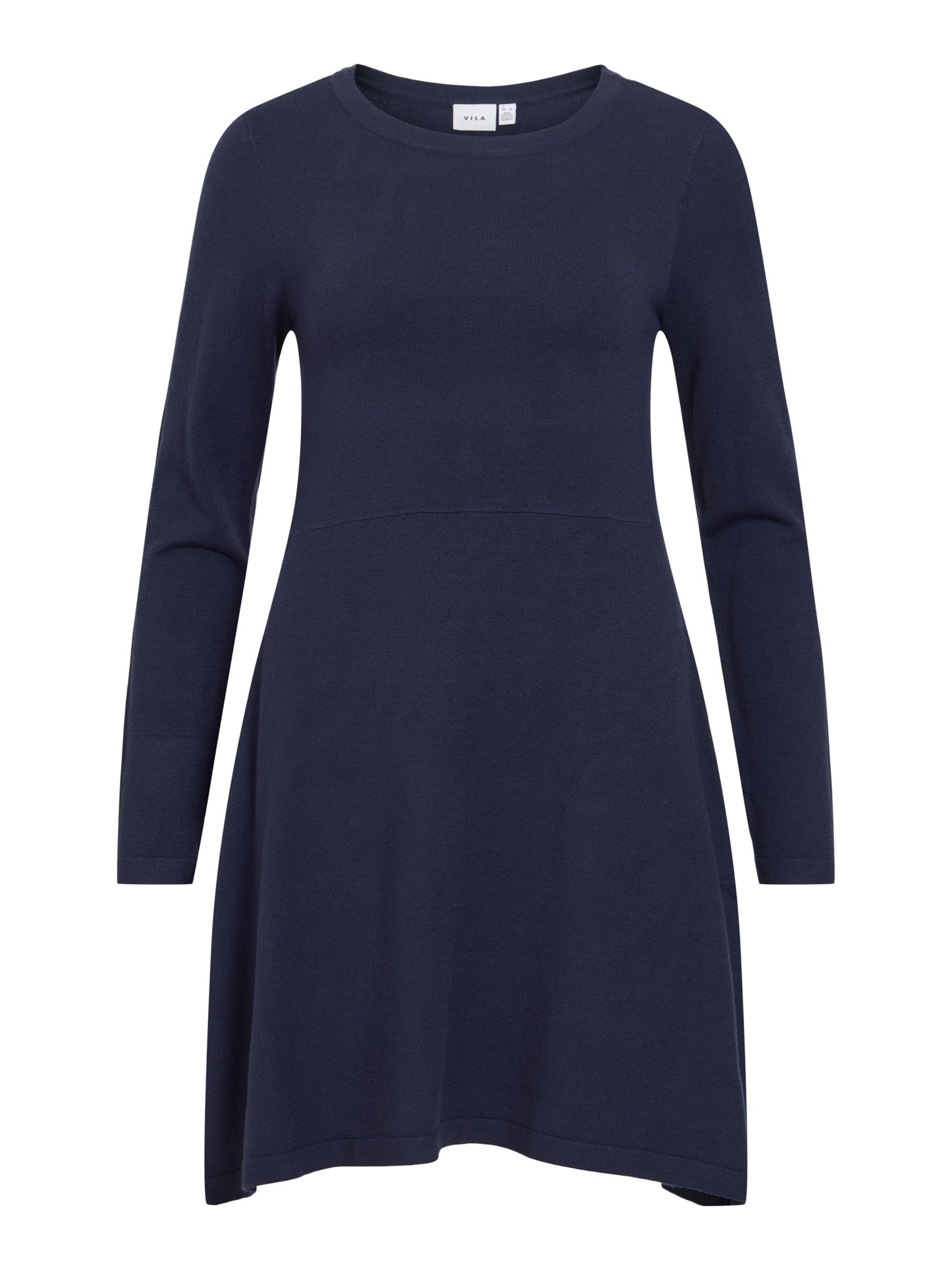 VILA Jurk in Blauw: voorkant