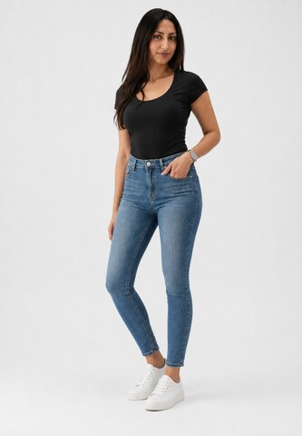 Skinny Jean Elara en bleu