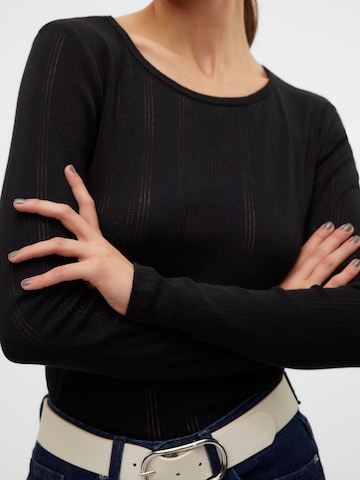 VERO MODA Shirt 'VMLisa' in Zwart