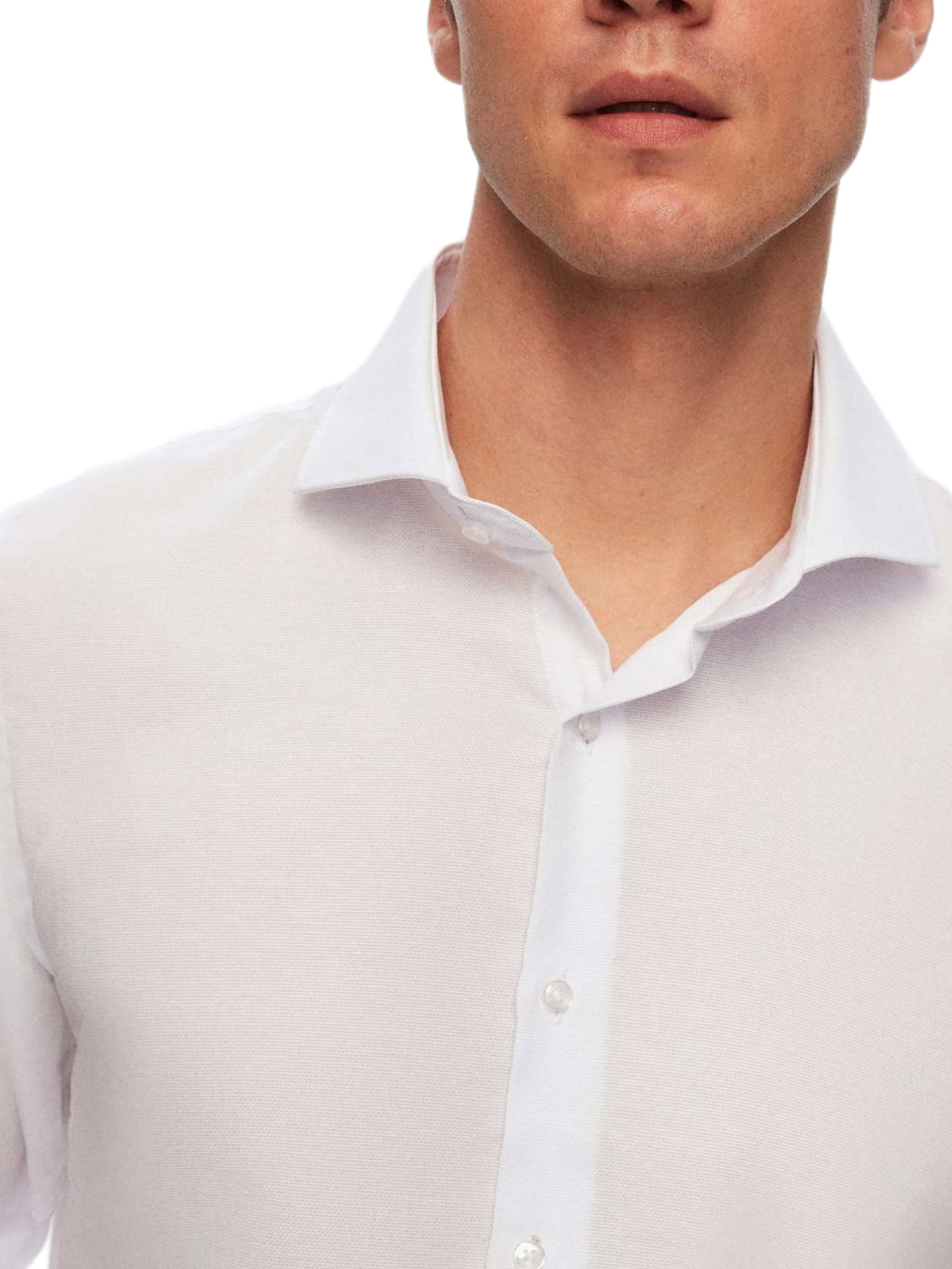 D’S Damat Regular fit Overhemd in Wit