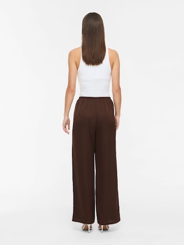 Wide Leg Pantalon 'VIEllette' VILA en marron