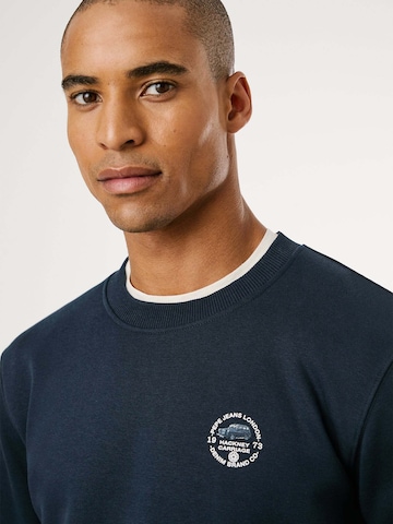 Pepe Jeans Sweatshirt 'Tacky Crew ' in Blue