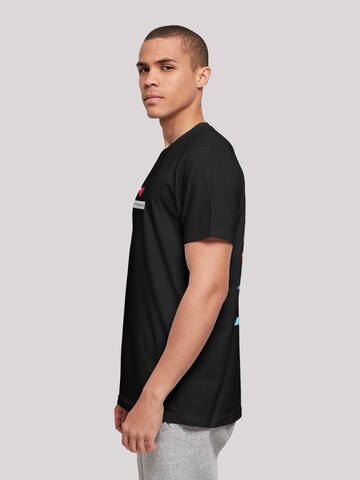 T-Shirt 'Happy New Year' F4NT4STIC en noir
