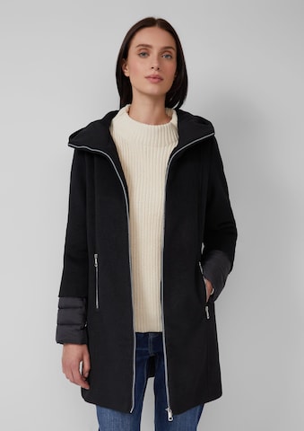 Manteau mi-saison s.Oliver en noir : devant