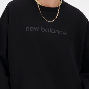 Sweat-shirt new balance en noir