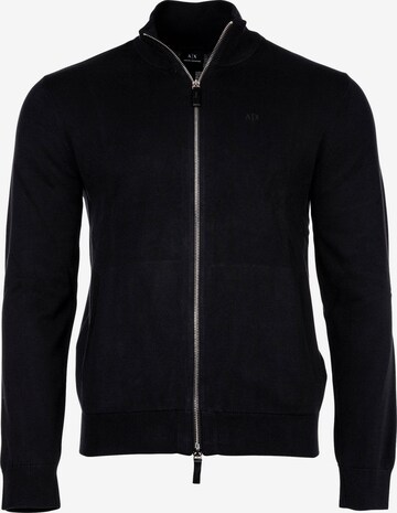 Coupe regular Vestes en maille ARMANI EXCHANGE en noir : devant