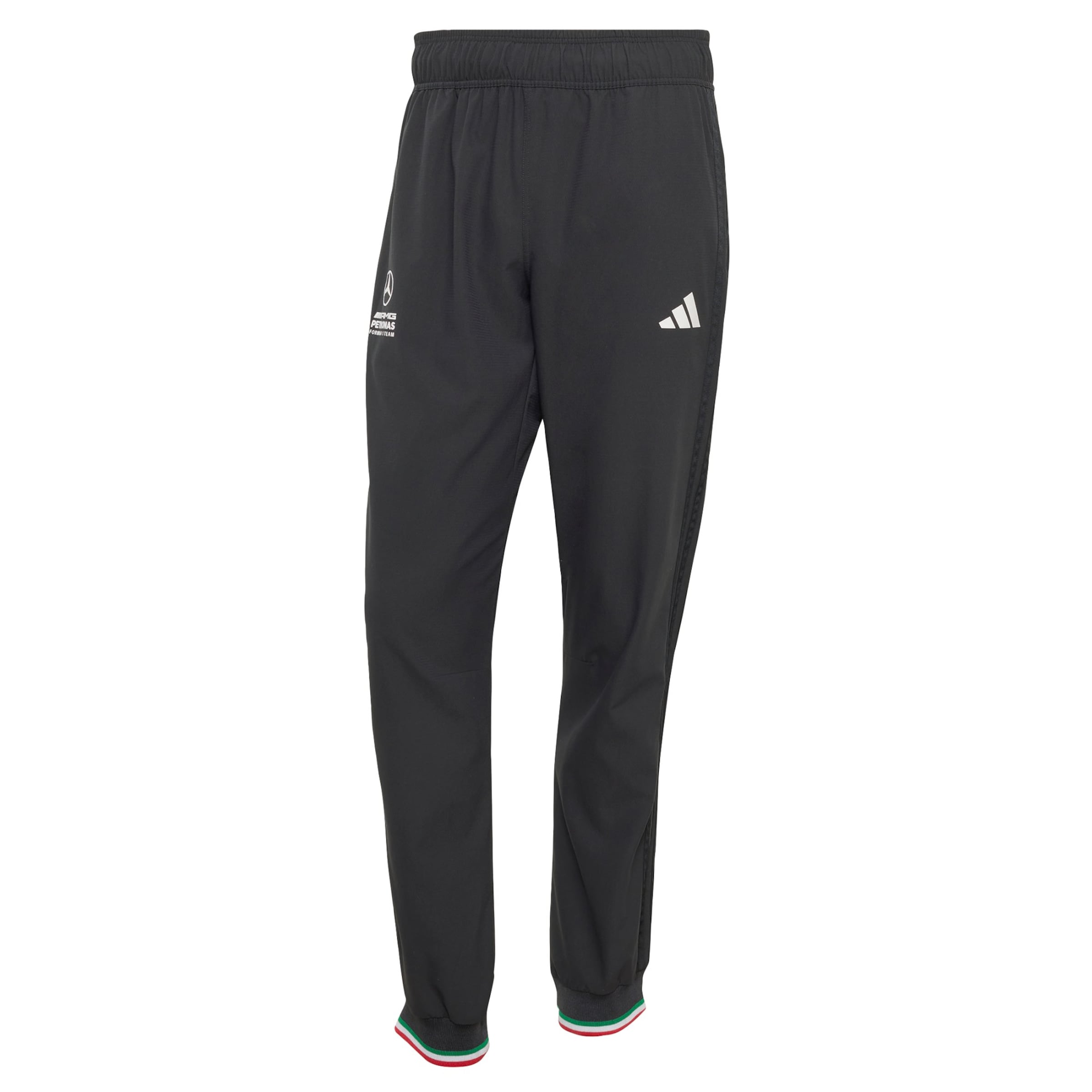 Effilé Pantalon de sport ADIDAS PERFORMANCE en noir : devant
