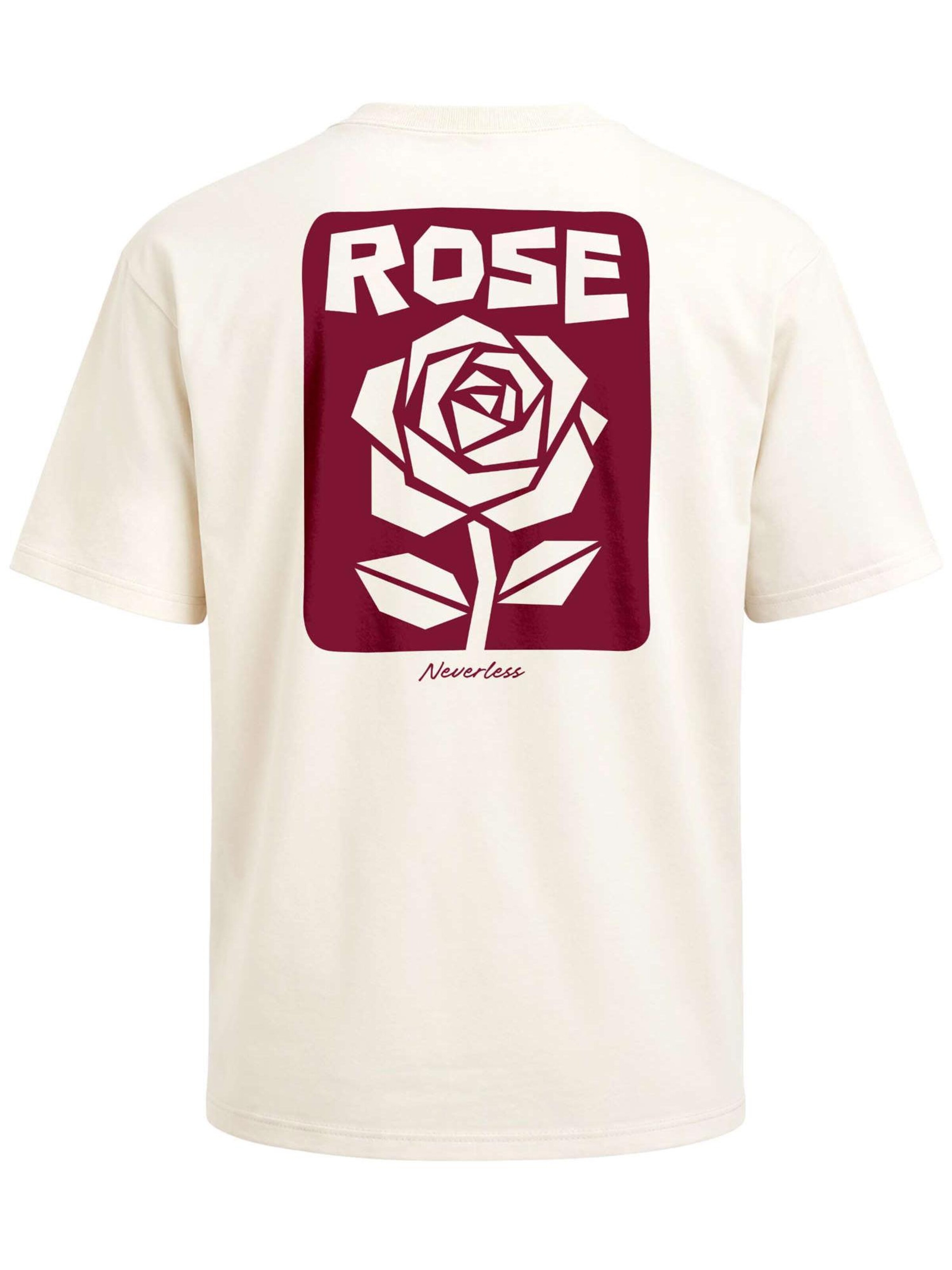 Neverless Shirt 'Rose' in Beige
