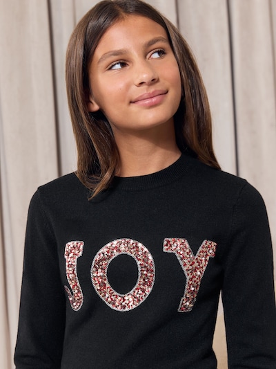 Lipsy Pullover in 128 in rot / schwarz / weiß, Produktansicht