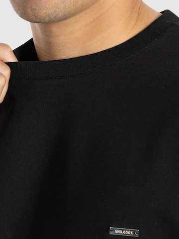Smilodox Shirt ' Thiago ' in Zwart