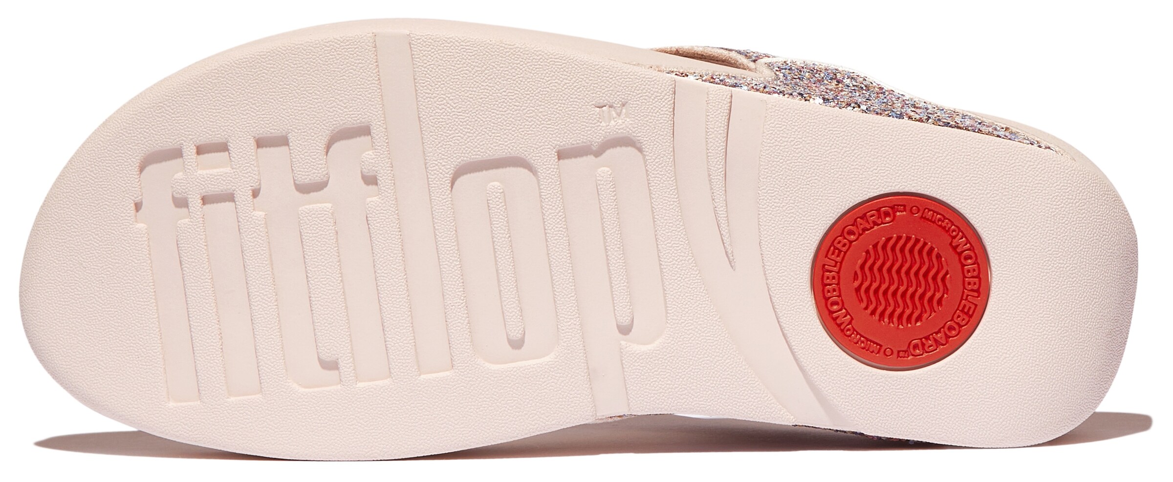 FitFlop T-Bar Sandals in Beige