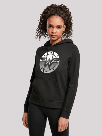 Sweat-shirt 'Wonder Woman' F4NT4STIC en noir : devant