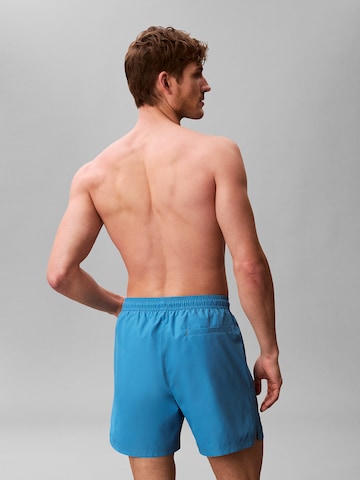 Calvin Klein Swimwear Regular Zwemshorts in Blauw