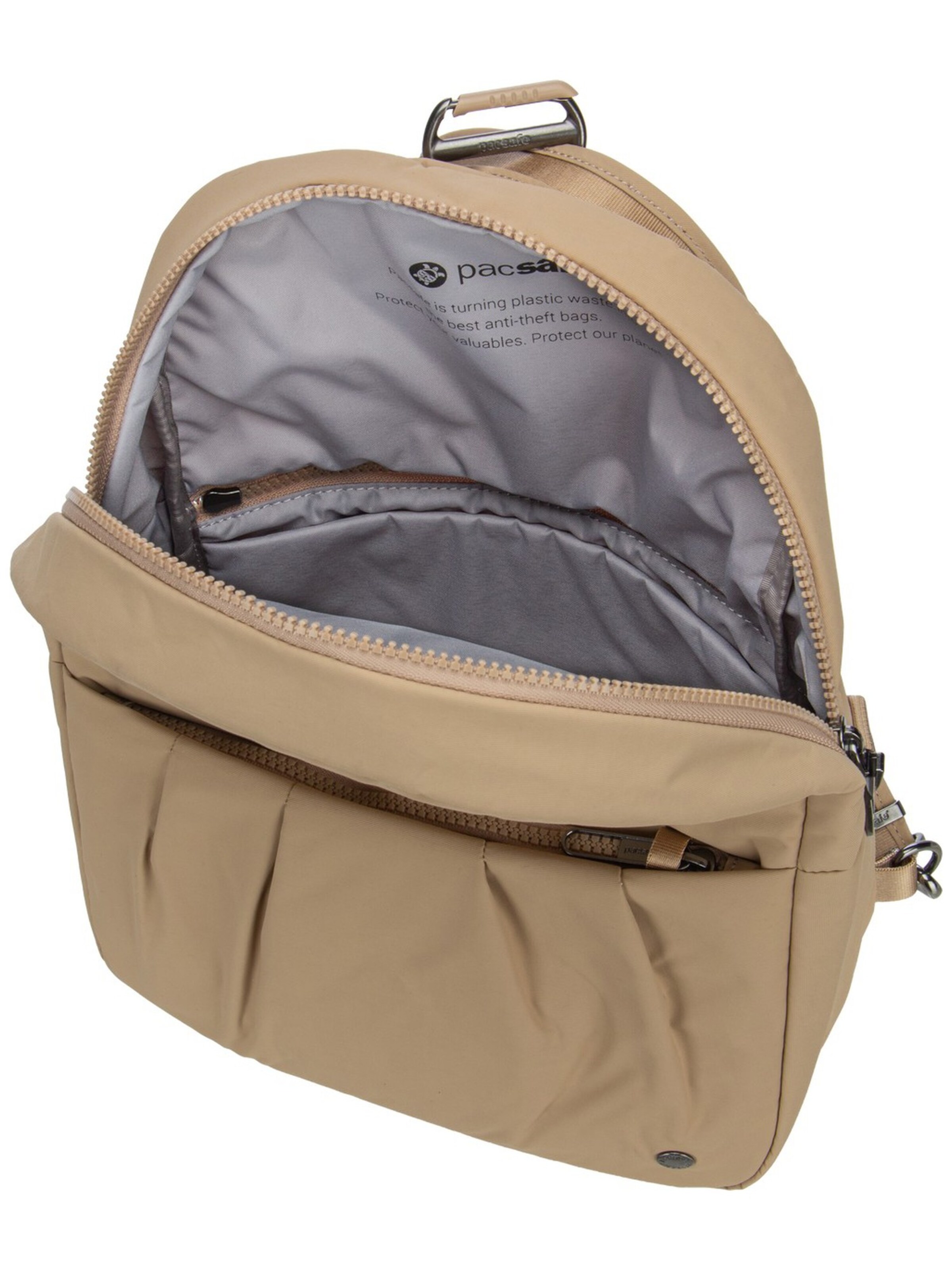 Pacsafe Backpack 'Citysafe' in Brown