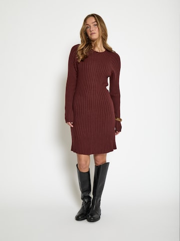 Robes en maille 'Anna' Peppercorn en marron