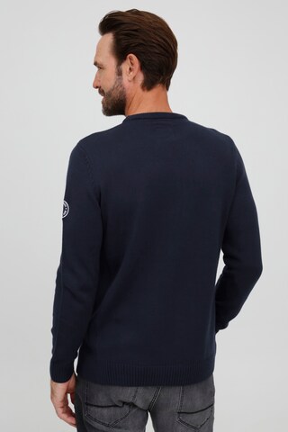 FQ1924 Strickpullover 'ERLO' in Blau