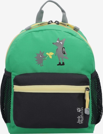 JACK WOLFSKIN Rugzak 'Little Scout' in Groen: voorkant