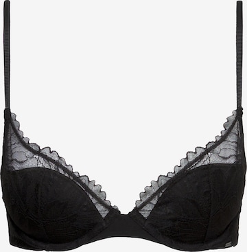 Calvin Klein Underwear T-shirt Bra in Black: front