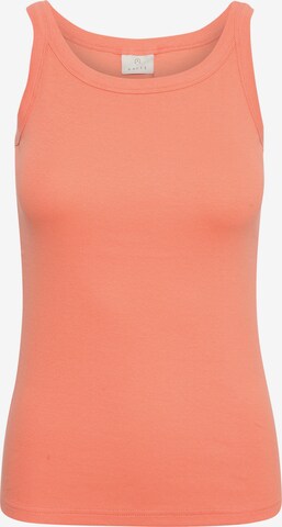 Kaffe Top 'Carna' in Orange: front