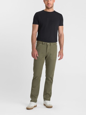Le Temps Des Cerises Loosefit Jeans in Groen