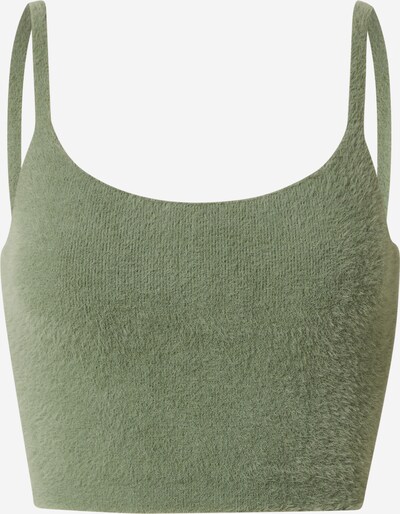 ABOUT YOU x Laura Giurcanu Knitted Top 'Mona' in Green, Item view