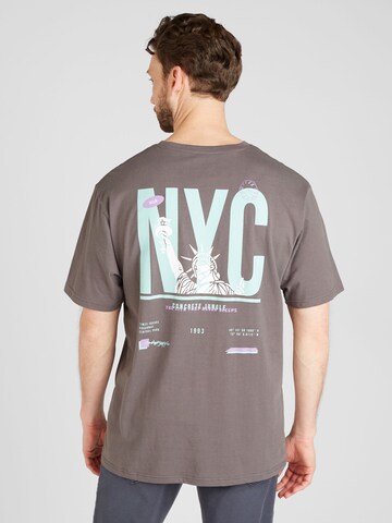 Denim Project - Camiseta 'City' en gris: frente