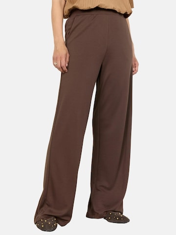 Soyaconcept Regular Pants 'Felucca 3' in Brown: front