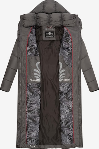 NAVAHOO Χειμερινό παλτό 'Waffelchen' σε γκρι