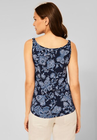 CECIL Top in Blau