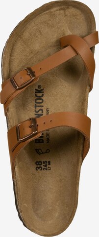 BIRKENSTOCK T-Bar Sandals 'Mayari' in Brown