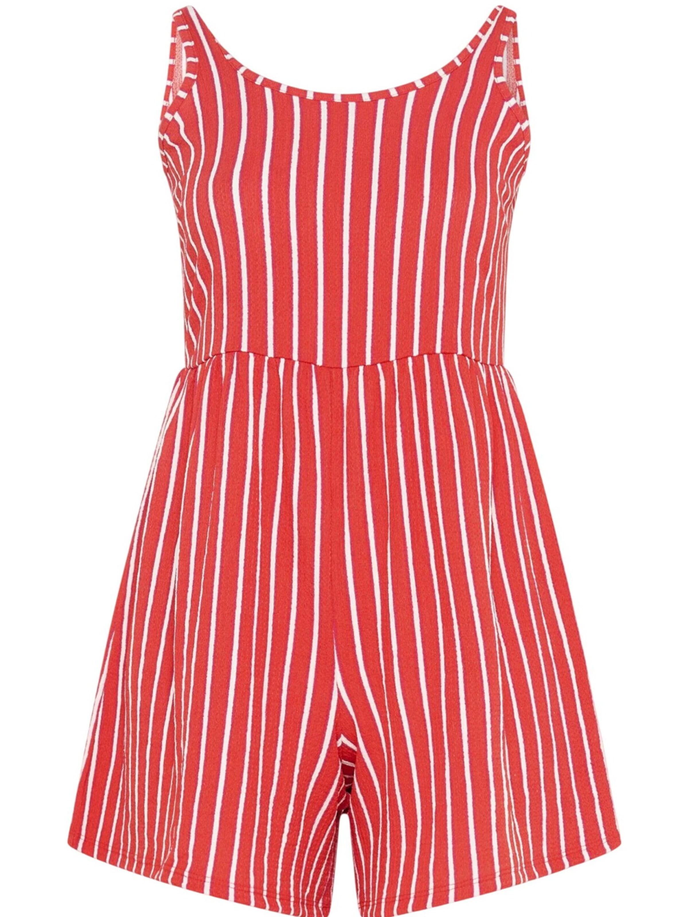 Shape Of You Jumpsuit in Red: front