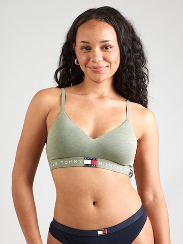 Tommy Hilfiger Underwear Бюстье Бюстгальтер 'Heritage' в Зеленый: спереди