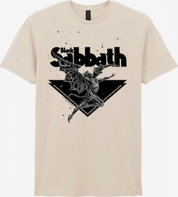BLACK SABBATH Koszulka 'Black Sabbath Henry Vol 4 T-Shirt' w kolorze biały: przód