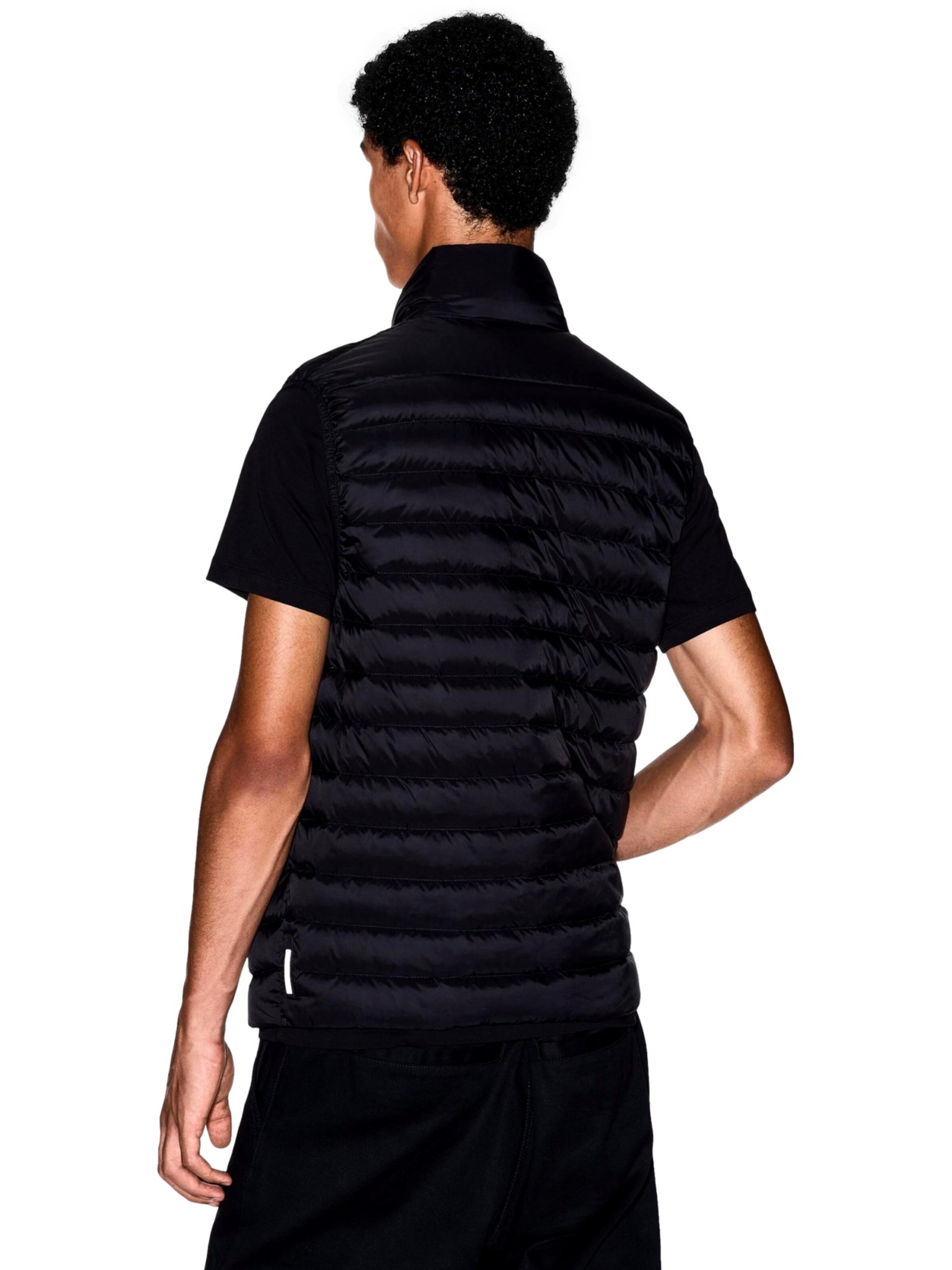 ARMANI EXCHANGE Weste in Schwarz