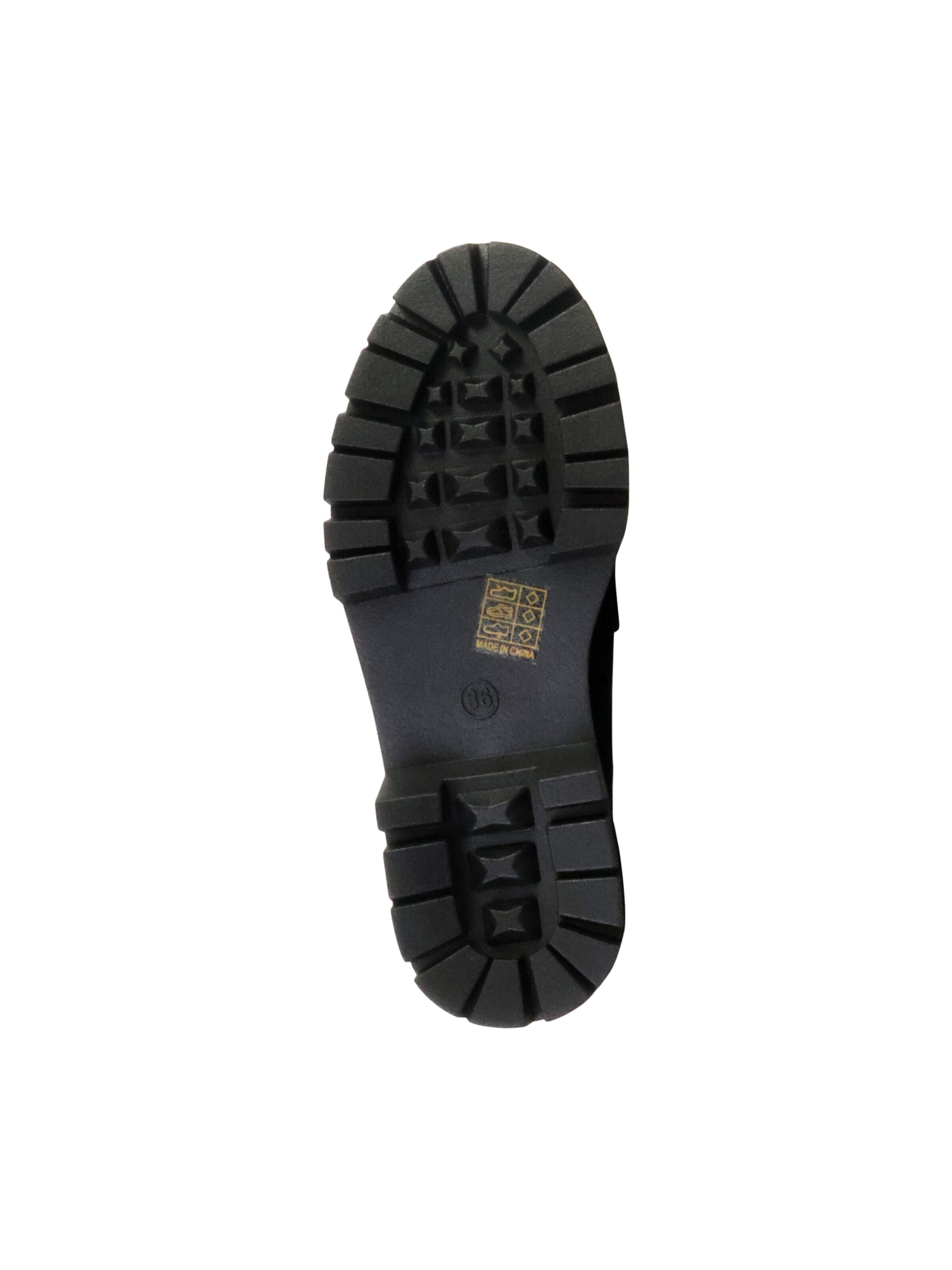 Super Mode Buty sznurowane 'Joalice' w kolorze czarny