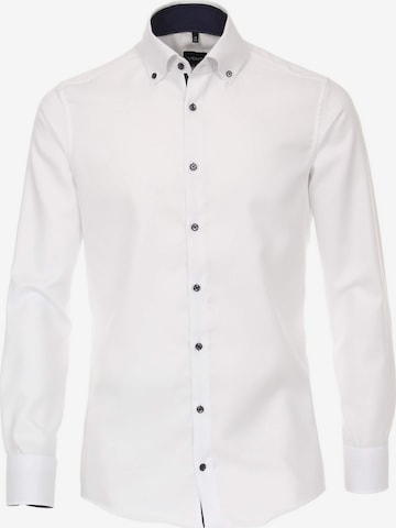 VENTI Regular fit Button Up Shirt in White: front