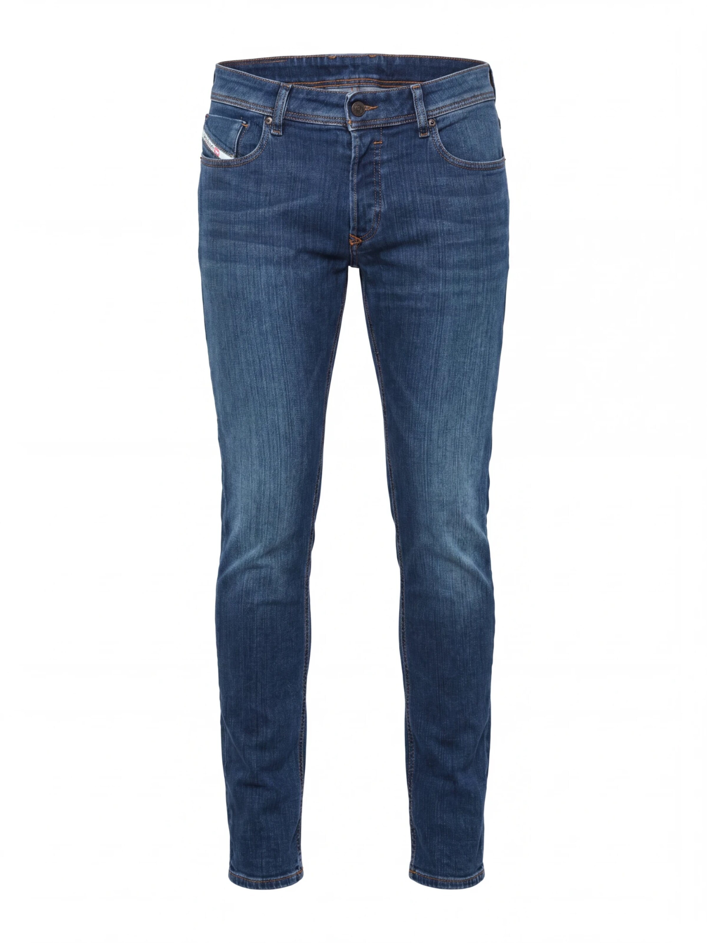 DIESEL Skinny Jeans 'TROXER' in Blauw: voorkant