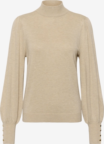 Kaffe Pullover i beige: forside