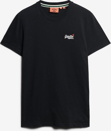 Superdry & Co Koszulka 'Essential' w kolorze czarny: przód