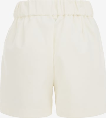 Regular Pantalon WE Fashion en blanc