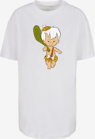 F4NT4STIC T-Shirt 'Bamm Bamm Classic Pose' in Weiß: predná strana