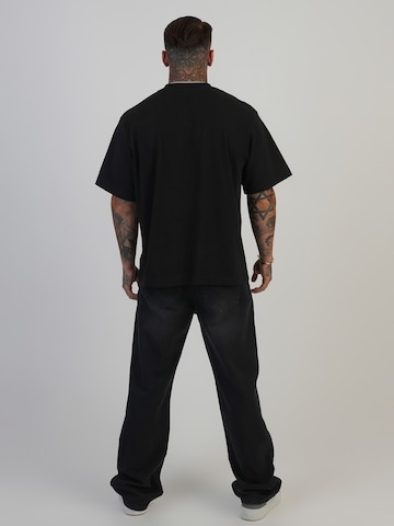 Wide Leg Jean SikSilk en noir