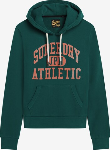 Superdry - Sudadera en verde: frente