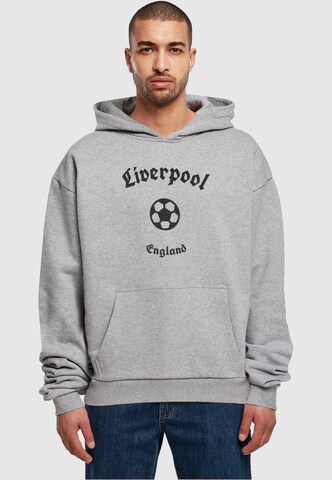 Merchcode Sweatshirt 'Liverpool' in Grau: predná strana