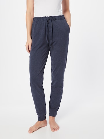 ESPRIT - Pantalón de pijama en azul: frente