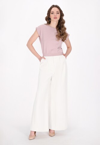 DreiMaster Klassik Футболка 'Classic Look' в Ярко-розовый