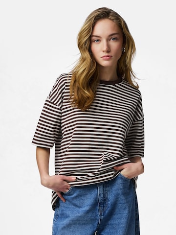 PIECES Shirts 'PCSadie' i brun: forside